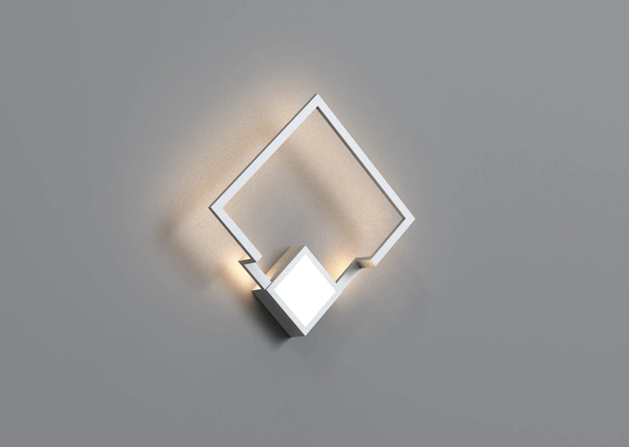 Boutique White Wall Lights Mantra Flush Wall Lights